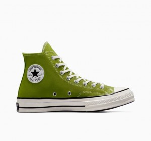 Férfi Converse Chuck 70 Canvas Magasszárú Tornacipő Zöld | HUNGARY NIE4KO