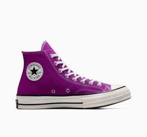 Férfi Converse Chuck 70 Canvas Magasszárú Tornacipő Lila | HUNGARY UTE8JC