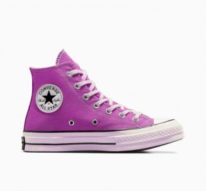 Férfi Converse Chuck 70 Canvas Magasszárú Tornacipő Lila | HUNGARY FMR8ZE