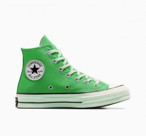 Férfi Converse Chuck 70 Canvas Magasszárú Tornacipő Zöld | HUNGARY AXZ2QG