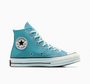 Férfi Converse Chuck 70 Canvas Magasszárú Tornacipő Türkiz | HUNGARY YDJ3AR