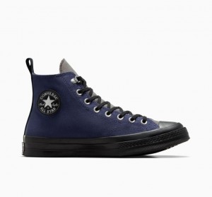 Férfi Converse Chuck 70 Gore-tex Magasszárú Tornacipő Kék | HUNGARY CEN5RT