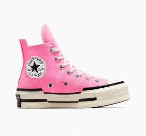 Férfi Converse Chuck 70 Plus Seasonal Color Magasszárú Tornacipő Rózsaszín | HUNGARY YWH6SL