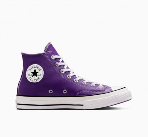 Férfi Converse Chuck 70 Surplus Leather Magasszárú Tornacipő Lila | HUNGARY BEU3TA