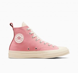 Férfi Converse Chuck 70 Tri-color Magasszárú Tornacipő Rózsaszín | HUNGARY XHE3GU