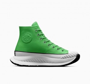 Férfi Converse Chuck Taylor 70 At-cx Leather Magasszárú Tornacipő Zöld | HUNGARY OEM0NT