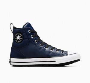 Férfi Converse Chuck Taylor All Star Berkshire Csizma Sötétkék | HUNGARY JMW1NH