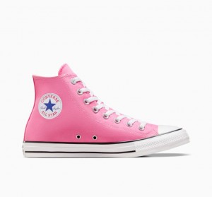 Férfi Converse Chuck Taylor All Star Magasszárú Tornacipő Rózsaszín | HUNGARY ZLP9WQ