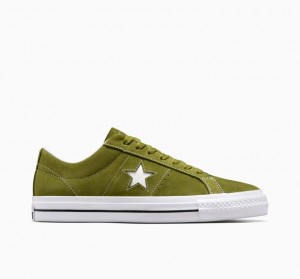 Férfi Converse One Star Pro Deszkás Cipő Zöld | HUNGARY AOV7UK