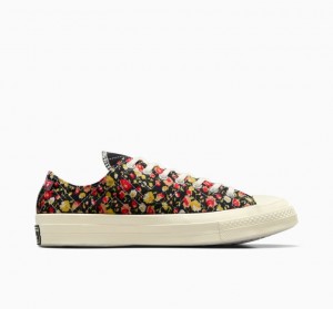 Férfi Converse Upcycled Floral Chuck 70 Rövidszárú Tornacipő Fekete Színes | HUNGARY GLJ8ZR