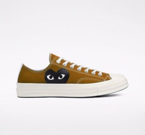 Férfi Converse X Comme Des Garçons Play Chuck 70 Rövidszárú Tornacipő Barna | HUNGARY QAN2MB