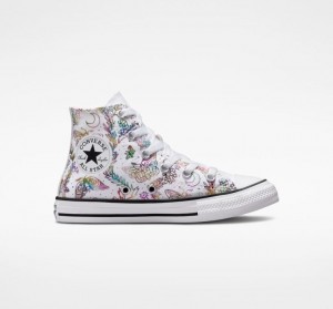 Gyerek Converse Chuck Taylor All Star Butterfly Shine Magasszárú Tornacipő Színes | HUNGARY DYB0KN