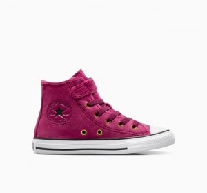 Gyerek Converse Chuck Taylor All Star Easy On Velvet Magasszárú Tornacipő Fukszia | HUNGARY BZP1XL