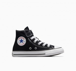 Gyerek Converse Chuck Taylor All Star Easy-on Magasszárú Tornacipő Fekete | HUNGARY VNB6SK