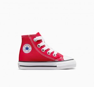 Gyerek Converse Chuck Taylor All Star Magasszárú Tornacipő Piros | HUNGARY LOP7VA