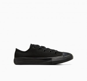 Gyerek Converse Chuck Taylor All Star Rövidszárú Tornacipő Fekete | HUNGARY YMR3TW