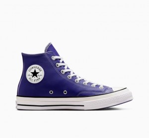 Női Converse Chuck 70 Surplus Leather Magasszárú Tornacipő Kék | HUNGARY SZE8KA