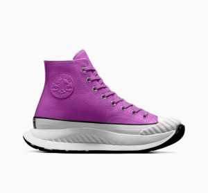 Női Converse Chuck Taylor 70 At-cx Leather Magasszárú Tornacipő Lila | HUNGARY DAB2XN