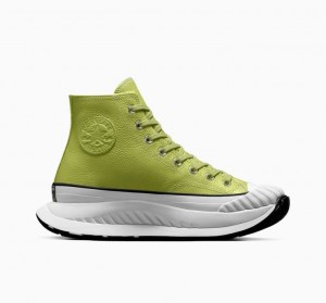 Női Converse Chuck Taylor 70 At-cx Leather Magasszárú Tornacipő Világos Zöld | HUNGARY AEX9JY