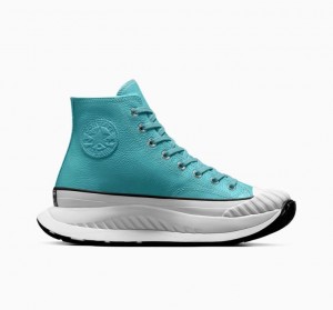 Női Converse Chuck Taylor 70 At-cx Leather Magasszárú Tornacipő Türkiz | HUNGARY AHO5UQ