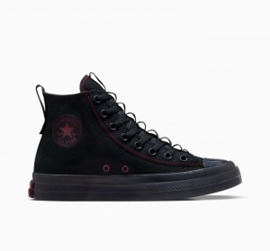 Női Converse Chuck Taylor All Star CX Explore Magasszárú Tornacipő Fekete | HUNGARY UQT7BZ