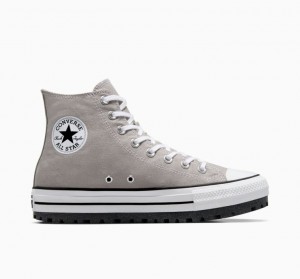 Női Converse Chuck Taylor All Star City Trek Magasszárú Tornacipő Szürke | HUNGARY AFT5JP