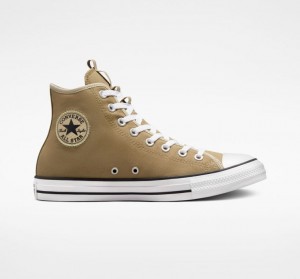 Női Converse Chuck Taylor All Star Earth Tones Magasszárú Tornacipő Világos Barna | HUNGARY PJM2ZI