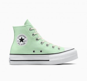 Női Converse Chuck Taylor All Star Lift Platform Cipő Menta | HUNGARY BCL1PU