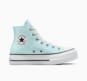 Női Converse Chuck Taylor All Star Lift Platform Cipő Világos Türkiz | HUNGARY WYK6PQ