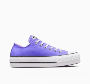 Női Converse Chuck Taylor All Star Lift Platform Cipő Kék | HUNGARY VNR2AP