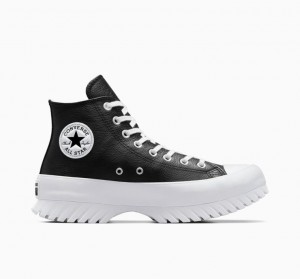 Női Converse Chuck Taylor All Star Lugged 2.0 Leather Magasszárú Tornacipő Fekete | HUNGARY YVI7QM