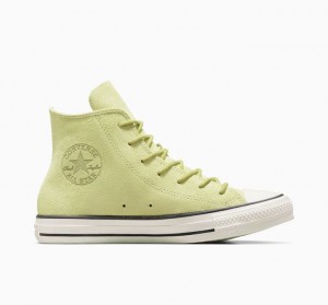 Női Converse Chuck Taylor All Star Mono Suede Magasszárú Tornacipő Világos Zöld | HUNGARY PJR8XU