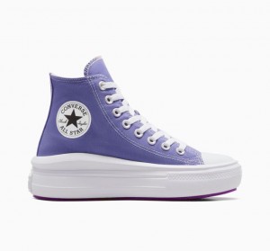 Női Converse Chuck Taylor All Star Move Seasonal Color Platform Cipő Kék | HUNGARY DKX4SC