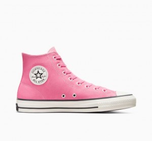 Női Converse Chuck Taylor All Star Pro Suede Deszkás Cipő Rózsaszín | HUNGARY HBQ9KD