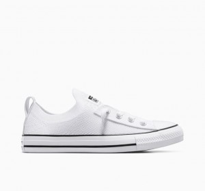 Női Converse Chuck Taylor All Star Shoreline Knit Slip Rövidszárú Tornacipő Fehér | HUNGARY XLZ2AG