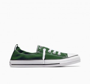 Női Converse Chuck Taylor All Star Shoreline Slip Rövidszárú Tornacipő Zöld | HUNGARY HJL9MN