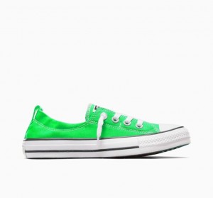 Női Converse Chuck Taylor All Star Shoreline Slip Rövidszárú Tornacipő Zöld | HUNGARY XJO9LN