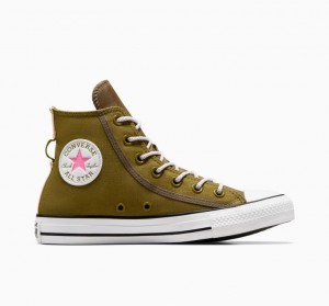 Női Converse Chuck Taylor All Star Utility Twist Magasszárú Tornacipő Olivazöld | HUNGARY BVC0WI