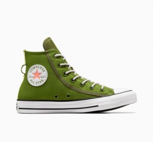 Női Converse Chuck Taylor All Star Utility Twist Magasszárú Tornacipő Zöld | HUNGARY WBM7ZO