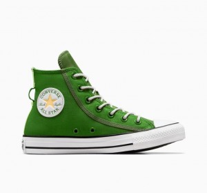 Női Converse Chuck Taylor All Star Utility Twist Magasszárú Tornacipő Zöld | HUNGARY VDQ1FW