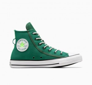 Női Converse Chuck Taylor All Star Utility Twist Magasszárú Tornacipő Zöld | HUNGARY UMT7NX