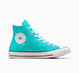 Női Converse Chuck Taylor All Star Y2K Heart Magasszárú Tornacipő Türkiz | HUNGARY HAE9DQ