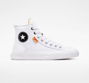 Női Converse Chuck Taylor Alt Star Canvas Magasszárú Tornacipő Fehér | HUNGARY GAP7MH