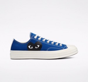 Női Converse X Comme Des Garçons Play Chuck 70 Rövidszárú Tornacipő Kék | HUNGARY JQL8SU