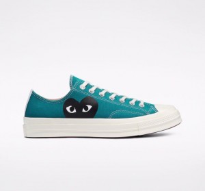 Női Converse X Comme Des Garçons Play Chuck 70 Rövidszárú Tornacipő Türkiz | HUNGARY YIP8LQ