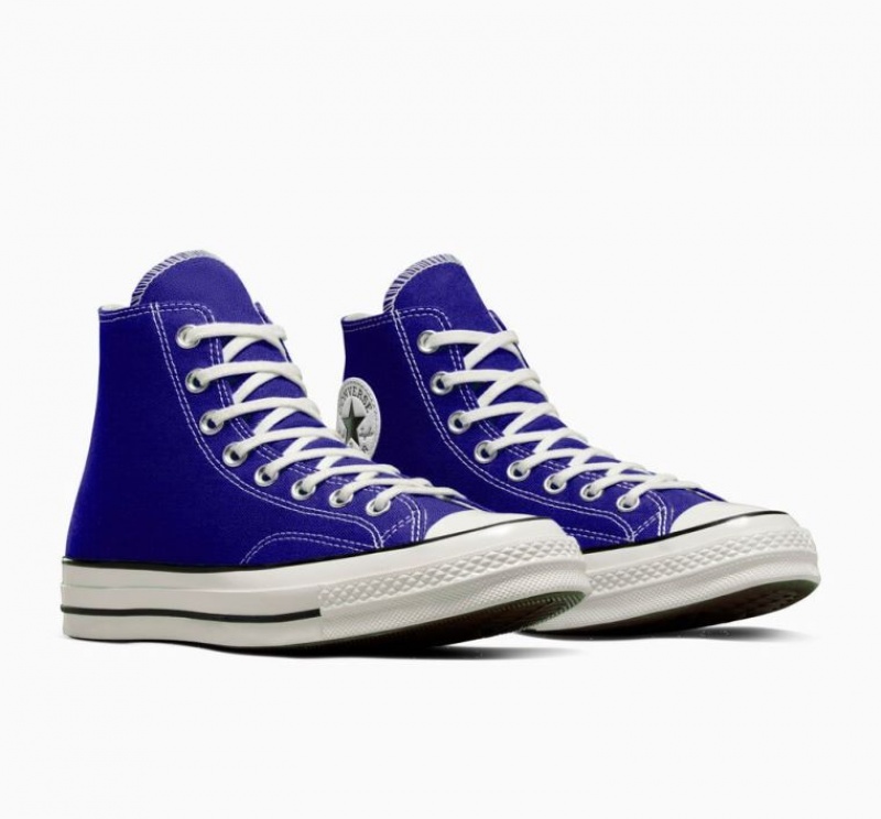 Férfi Converse Chuck 70 Canvas Magasszárú Tornacipő Kék | HUNGARY JDT2WK