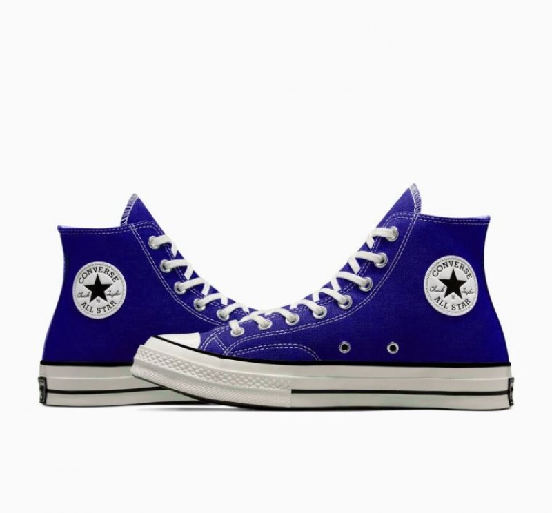 Férfi Converse Chuck 70 Canvas Magasszárú Tornacipő Kék | HUNGARY JDT2WK