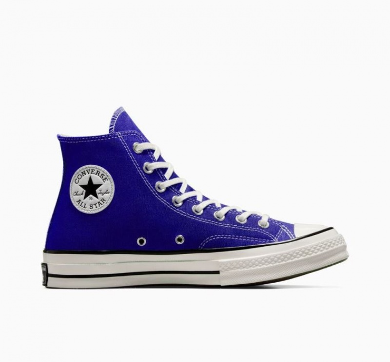 Férfi Converse Chuck 70 Canvas Magasszárú Tornacipő Kék | HUNGARY JDT2WK