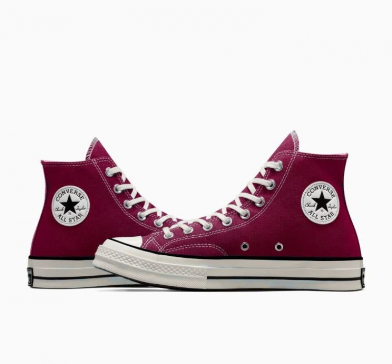 Férfi Converse Chuck 70 Canvas Magasszárú Tornacipő Piros | HUNGARY YBX3WS