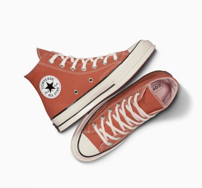 Férfi Converse Chuck 70 Canvas Magasszárú Tornacipő Narancssárga | HUNGARY DOM2PG